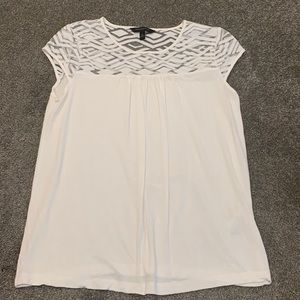 Banana Republic White Blouse